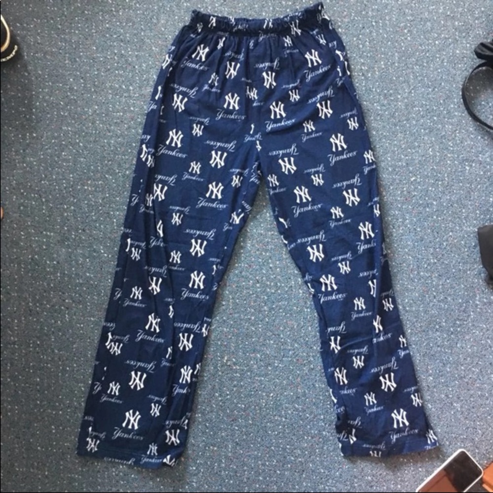 MLB Boys 18/20 Pj Pants Yankees